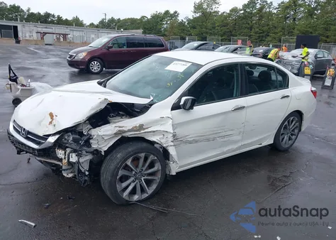 2015 Honda Accord Sport from USA, damaged, VIN 1HGCR2F51FA220639